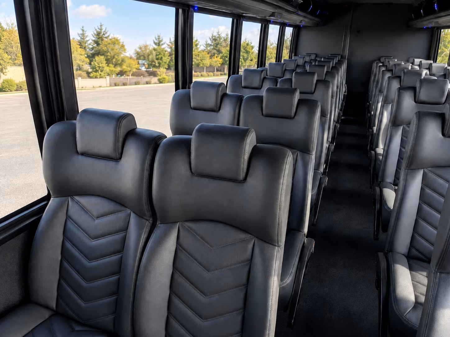20 passenger minibus inside