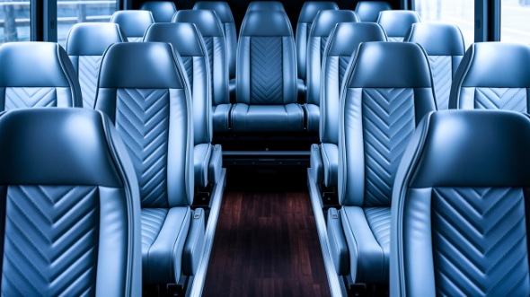 15 passenger minibus interior