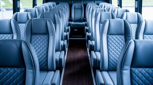 20 passenger minibus interior