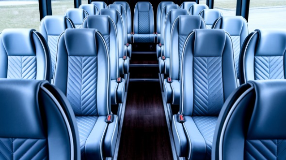 28 passenger minibus interior