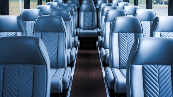 35 passenger minibus interior