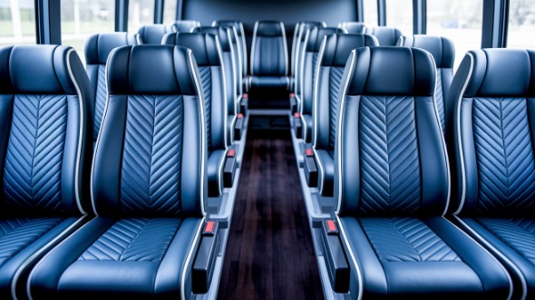 allentown 15 passenger minibus inside