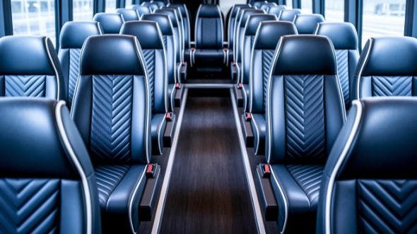 allentown 25 passenger minibus inside