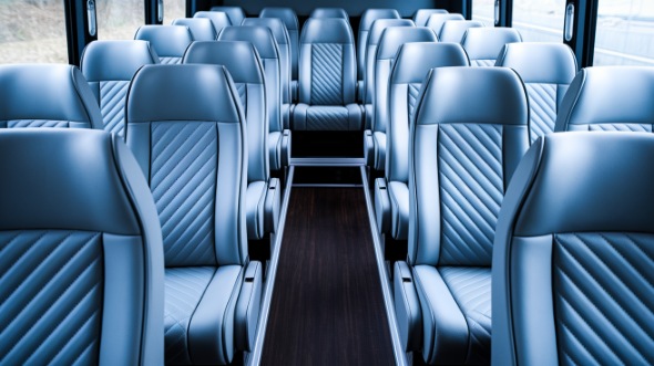 allentown 30 passenger minibus interior