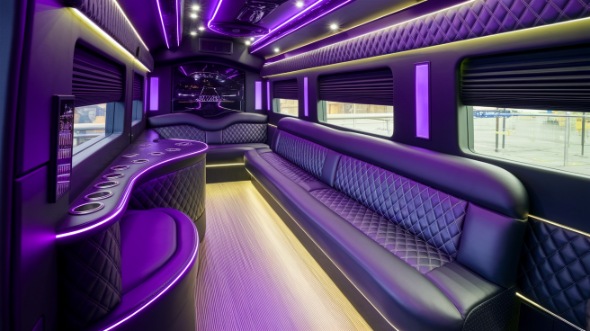 allentown party bus rental inside