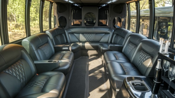 sprinter limo rental interior