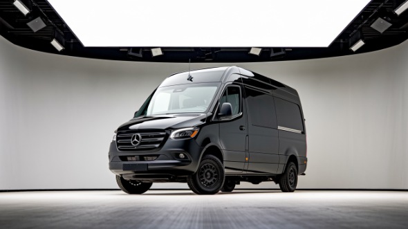 sprinter van with driver